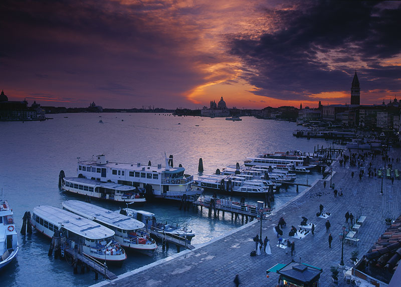 Venice at Dusk from the Danelli 3rd floor